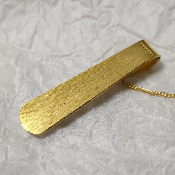 Other - Vintage Gold-Tone Tie Clip